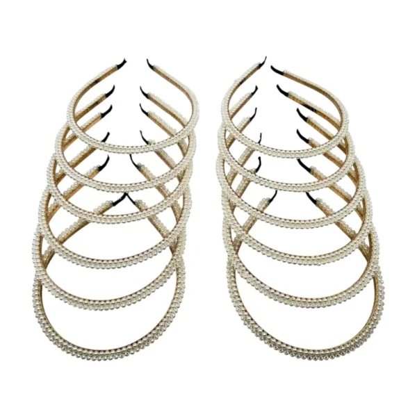 Vincha con Perla – Paq x 12 unidades