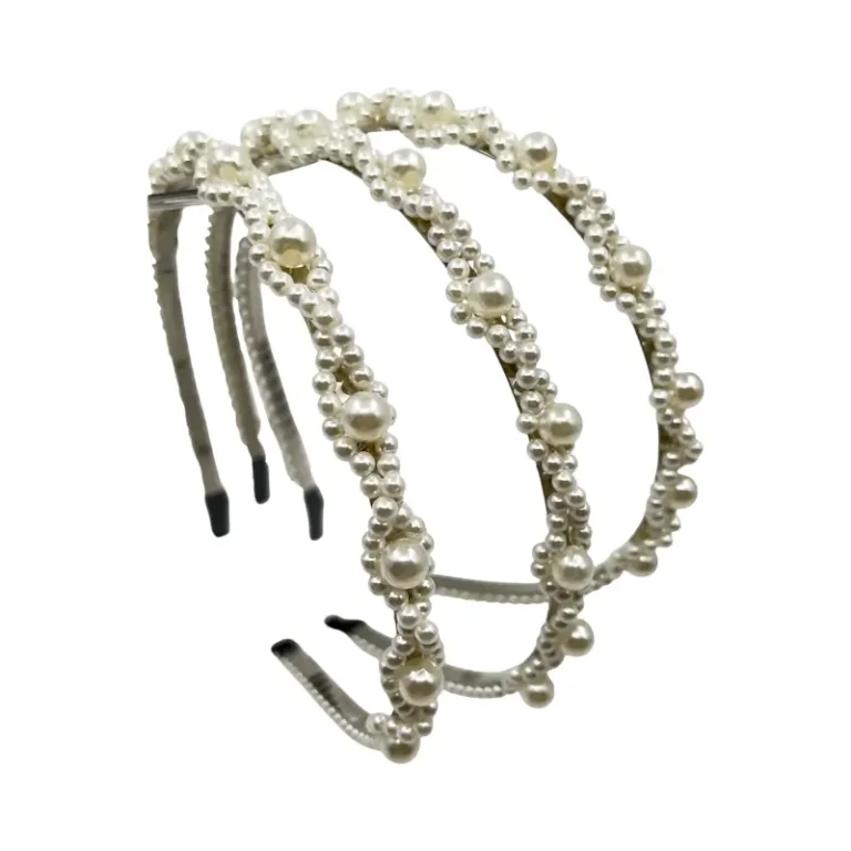 Vincha con Perla – Paq x 12 unidades