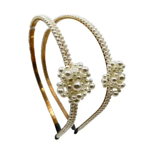 Vincha con Perla – Paq x 12 unidades