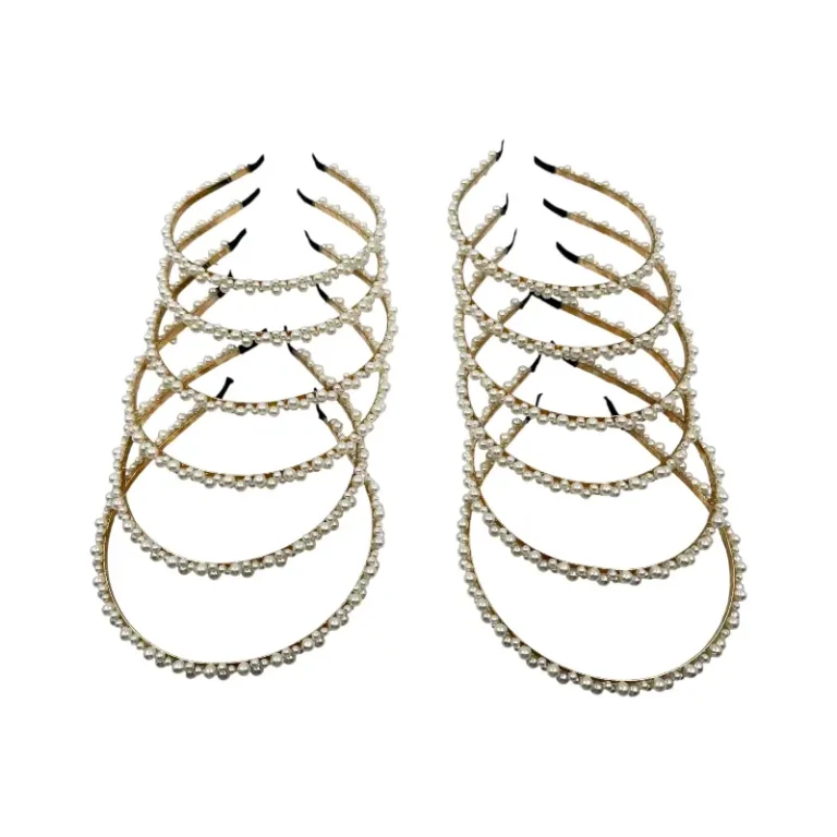 Vincha con Perla – Paq x 12 unidades