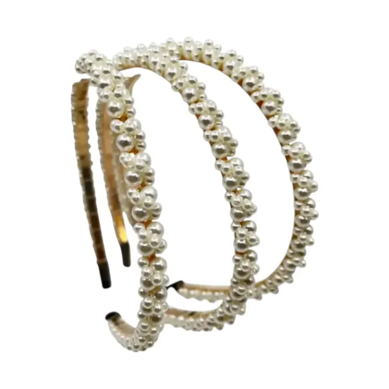 Vincha con Perla – Paq x 12 unidades