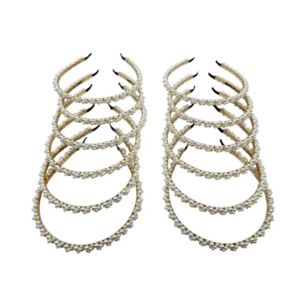 Vincha con Perla – Paq x 12 unidades