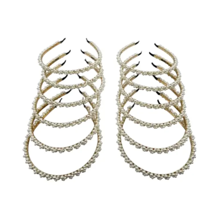 Vincha con Perla – Paq x 12 unidades