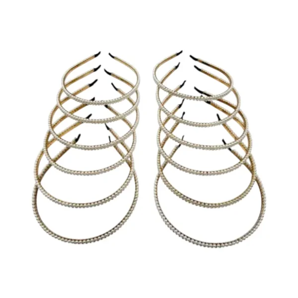 Vincha con Perla – Paq x 12 unidades