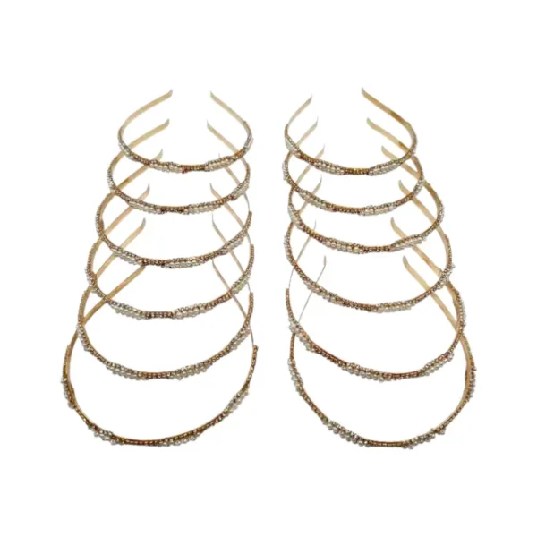 Vincha con Perla – Paq x 12 unidades