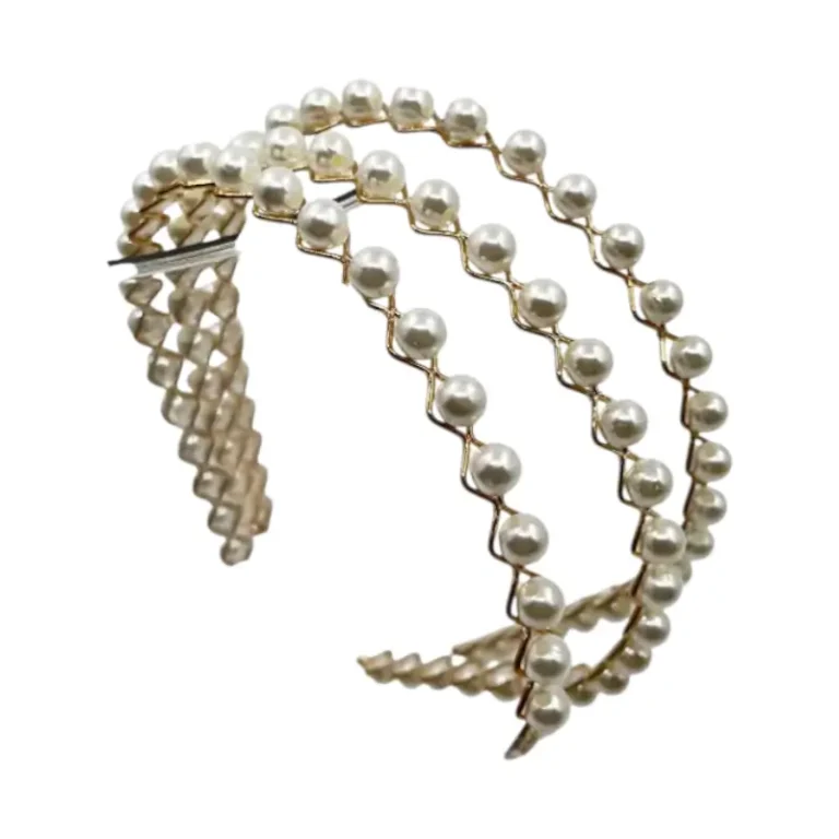 Vincha con Perla – Paq x 12 unidades