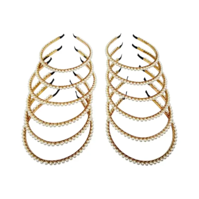 Vincha con Perla – Paq x 12 unidades