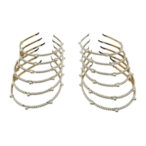 Vincha con Perla – Paq x 12 unidades