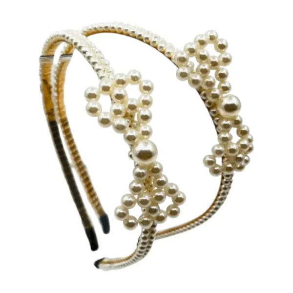 Vincha con Perla – Paq x 12 unidades