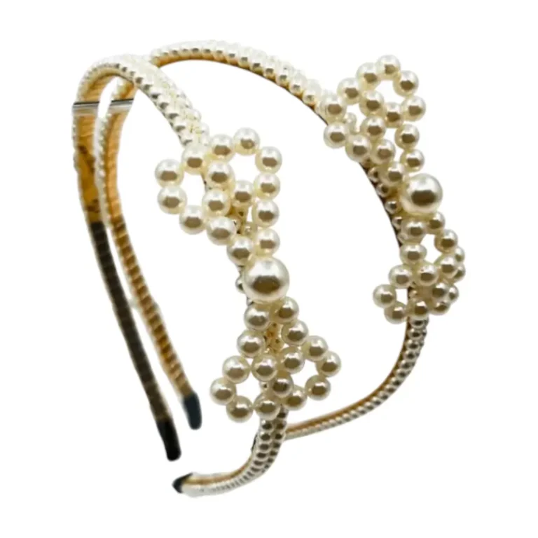 Vincha con Perla – Paq x 12 unidades