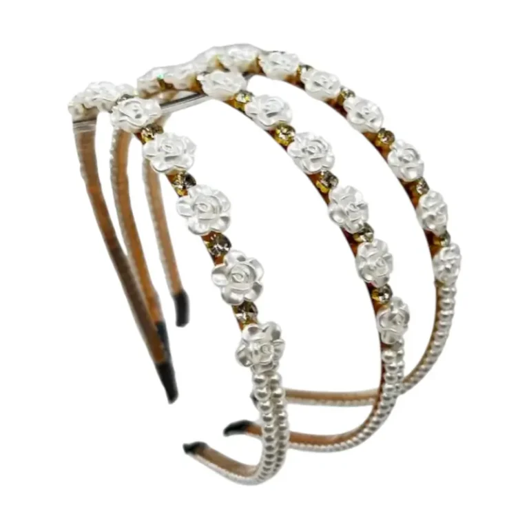 Vincha con Perla – Paq x 12 unidades