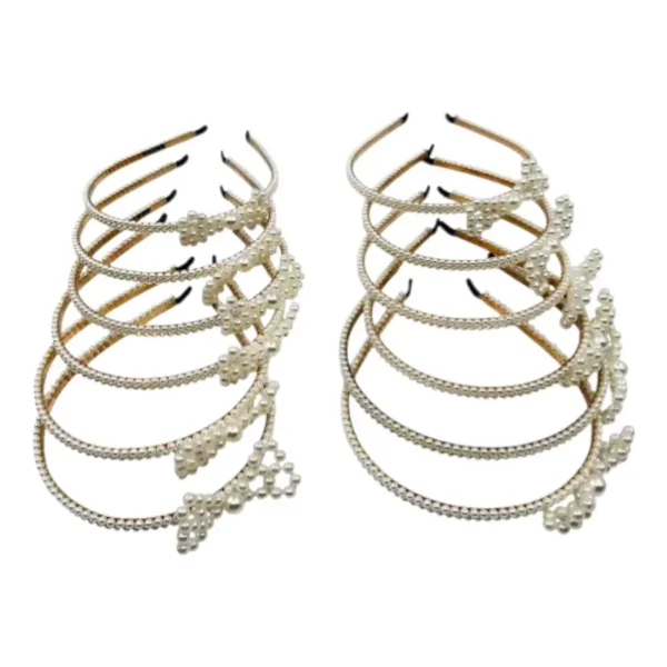 Vincha con Perla – Paq x 12 unidades