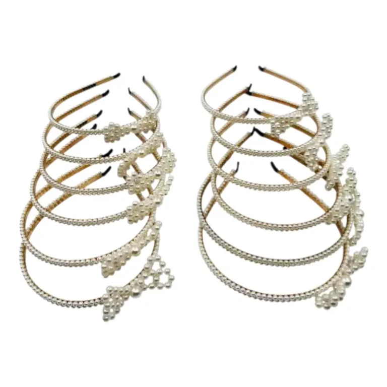 Vincha con Perla – Paq x 12 unidades