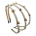 Vincha con Perla – Paq x 12 unidades