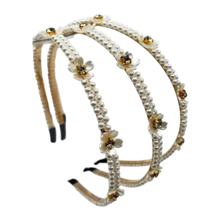 Vincha con Perla – Paq x 12 unidades