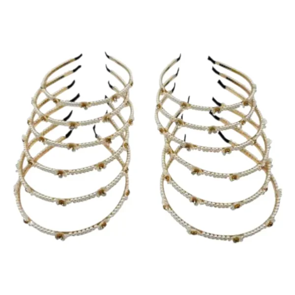 Vincha con Perla – Paq x 12 unidades