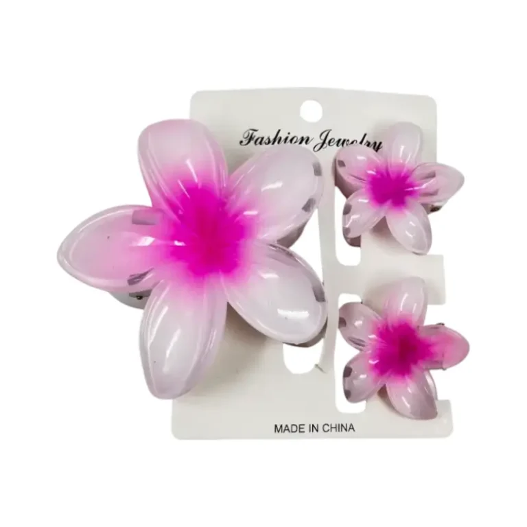 Clip Flor Hawaiana – Paq x 6 Set