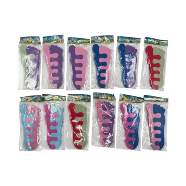 Separador de Dedos – Paq x 12 Sets