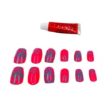 Úñas postizas en plancha – Paq x 12 unid