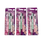 Cepillo y perfilador de cejas – Paq x 12 cartillas