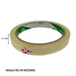 Cinta adhesiva 1.2cm*50m – Cono x 24 unid