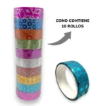 Cinta adhesiva 1.5cm*3m – Cono x 10 unid