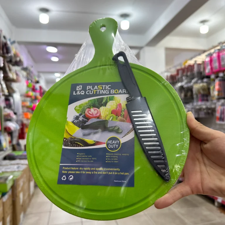 Set Tabla de Picar y Cuchillo