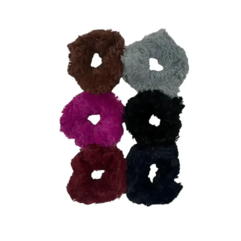 Colet peluche, 6 colores - Paq x 12 unid