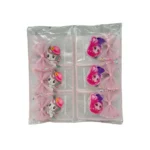Gancho pico kawaii - Paq x 12 cartillas