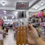 Tenedor Mango Madera x3pcs