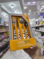Set Cucharas Tenedores y Cuchillos 24pcs