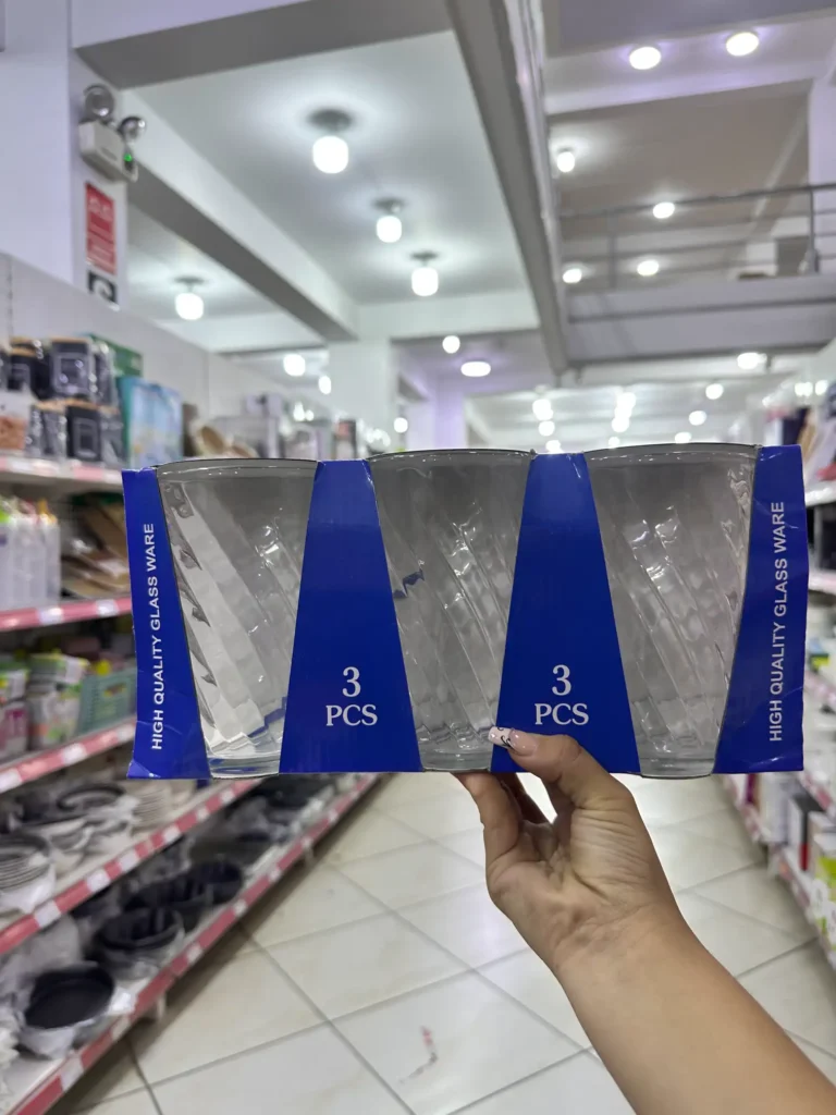 Set Vaso x3 unid
