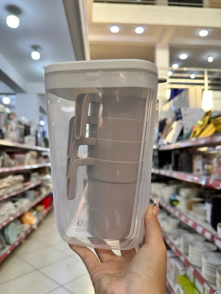 Jarra con 4 Vasos