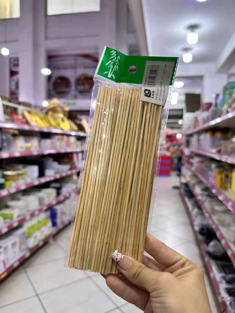Palitos para brocheta
