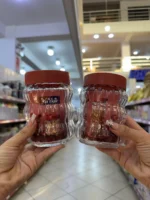 Set Frascos 4 pcs Vidrio con Tapa