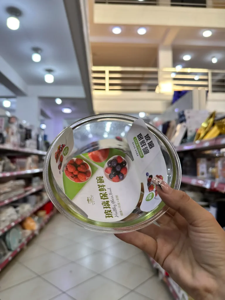 Taper de Vidrio con Tapa