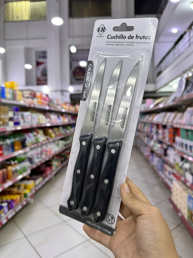 Cuchillo Frutas x3 pcs