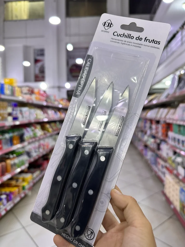 Cuchillo Frutas x3 pcs