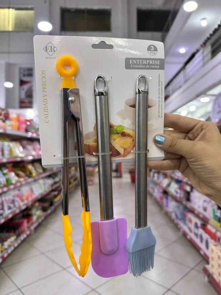 Juego x 3 pcs, Mango De Acero