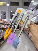 Juego x 3 pcs, Mango De Acero