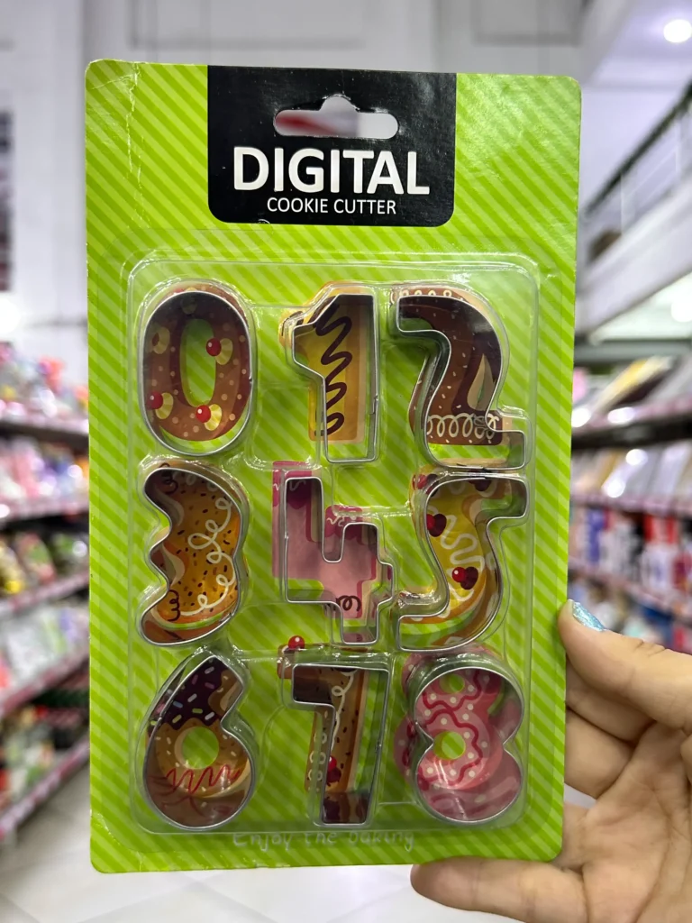 Molde Para Galleta De Números