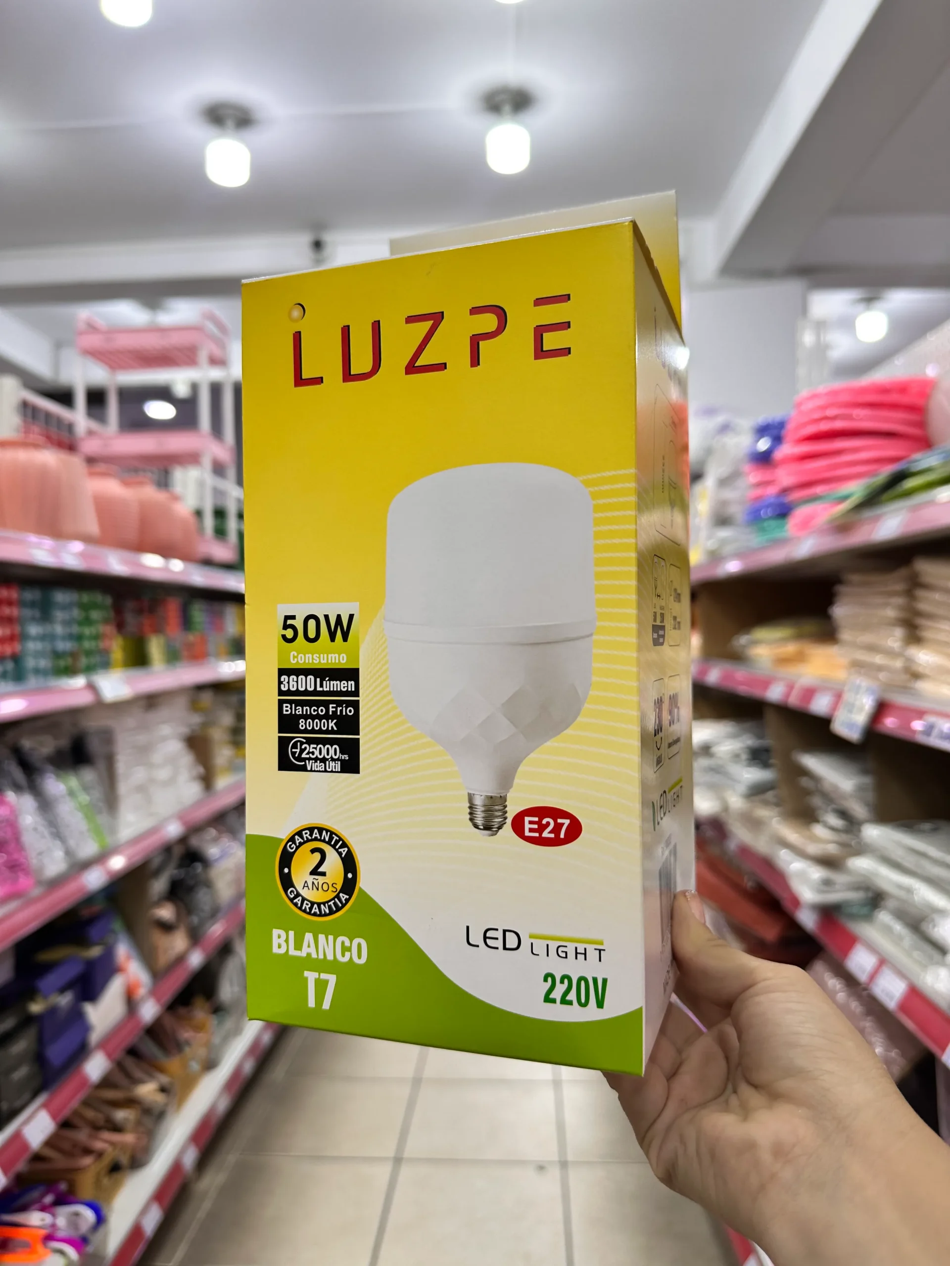90033 (1) Foco Led 50W 124MM x 232MM