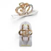 Clip Metal Dorado Para Cabello – Paq x 12 Unid