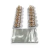 Clip Metal Dorado Para Cabello – Paq x 12 Unid