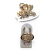 Clip Metal Dorado Para Cabello – Paq x 12 Unid
