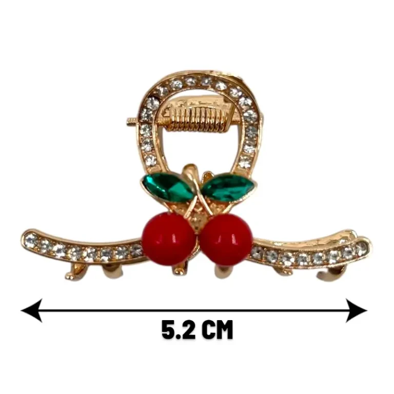 Clip Metal Dorado Para Cabello – Paq x 12 Unid