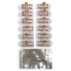Clip Metal Dorado Para Cabello – Paq x 12 Unid