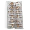 Clip Metal Dorado Para Cabello – Paq x 12 Unid