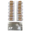 Clip Metal Dorado Para Cabello – Paq x 12 Unid