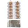 Clip Metal Dorado Para Cabello – Paq x 12 Unid